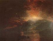 Volcano erupt William Turner